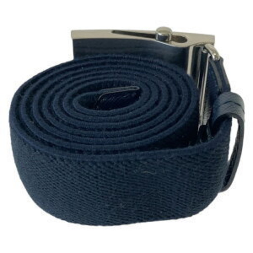 Prada Navy Blue Wool Acrylic Rayon Belt Gacha View 2